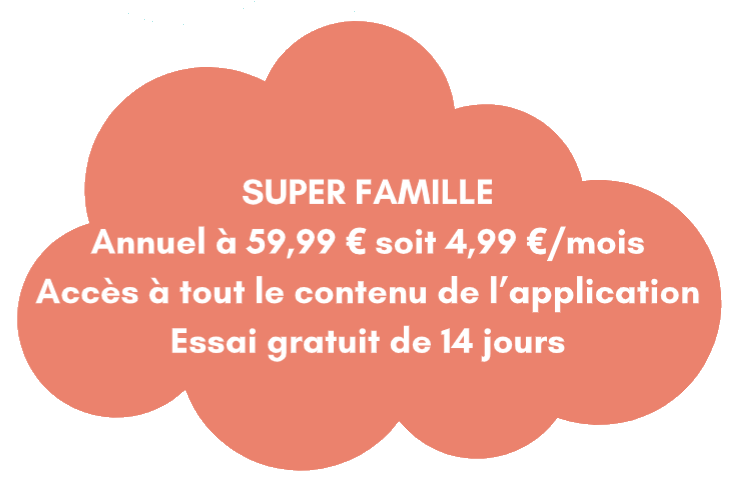 Abonnement soft kids super famille Abonnement soft kids super famille
